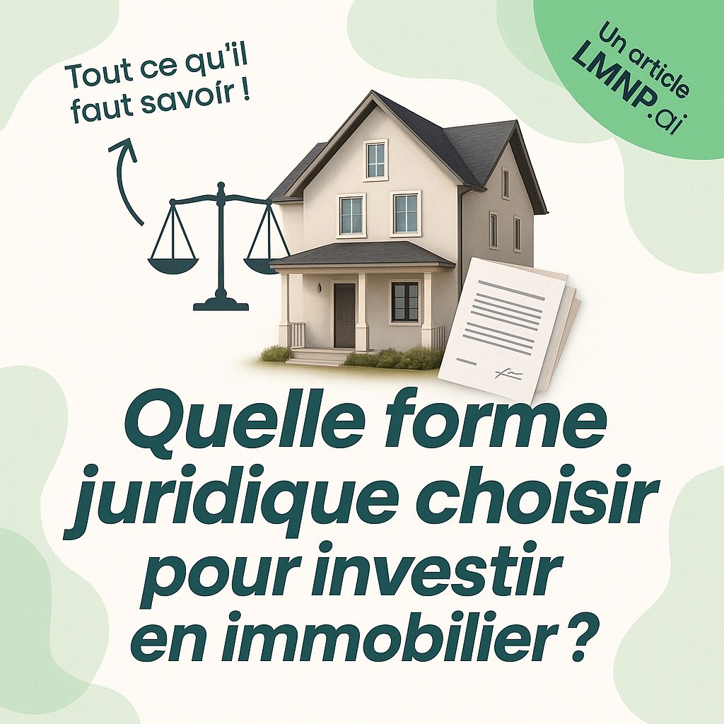 Les formes juridiques pour investir en immobilier